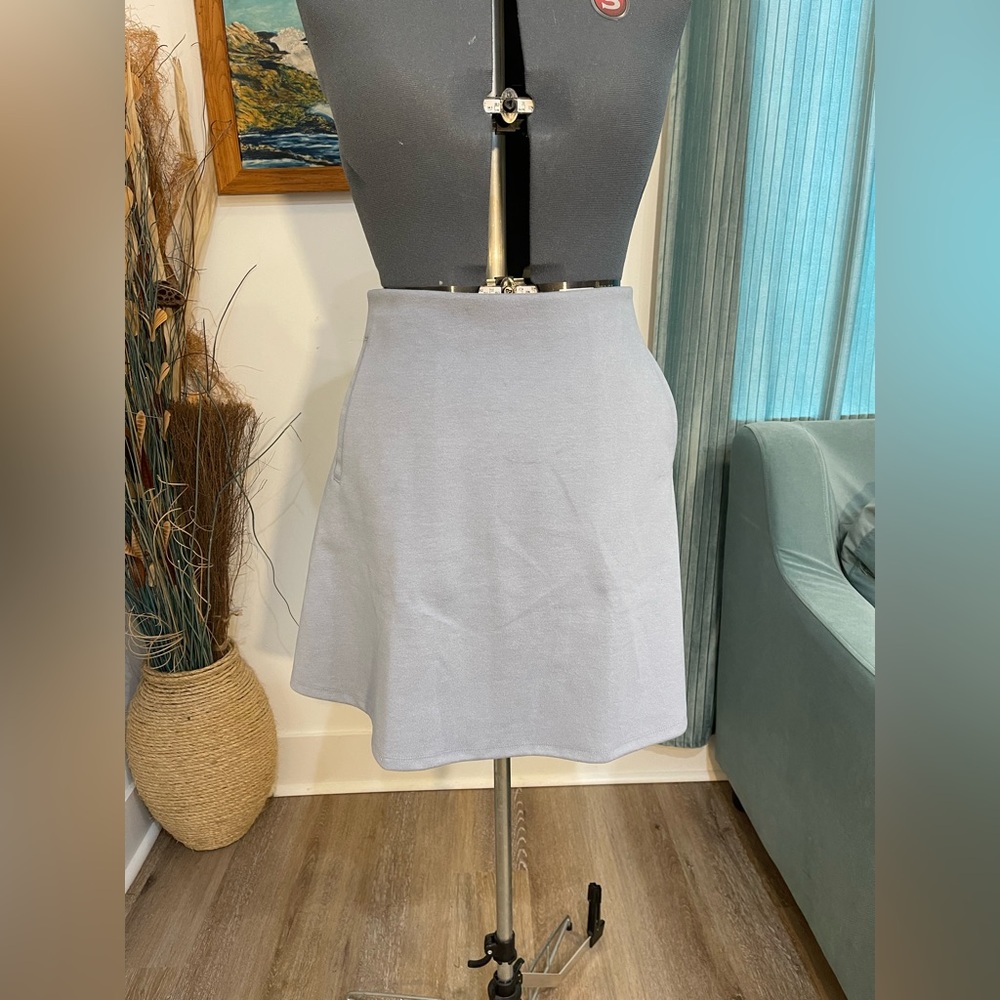 Super Soft Ice Blue Skirt